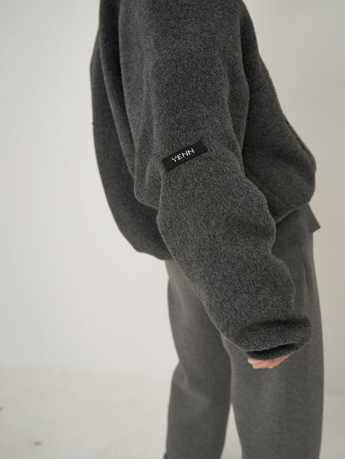 【 予約:11月中旬 】SHAGGY HALF ZIP JK /Y254-41126